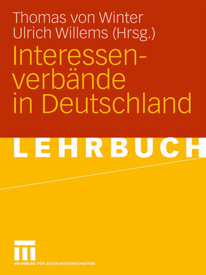 cover image of Interessenverbände in Deutschland